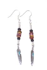 Hotsjok design øreringe med inka-perler